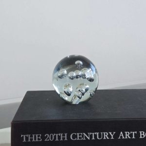 Vintage Hand Blown Glass Paperweight