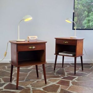 Pair of Mid Century Pedestals