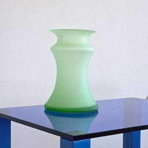 Mint Green Satinato Vase