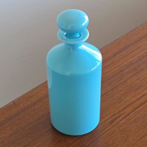 Portieux Vallerysthal Opaline Glass Bottle