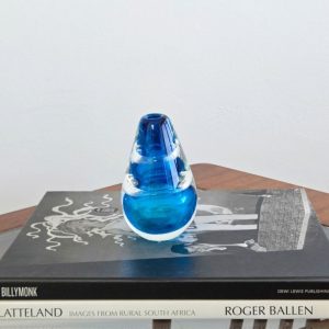 Art Glass Stem Vase Paperweight
