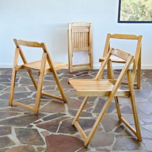 Aldo Jacober Style Folding Chairs